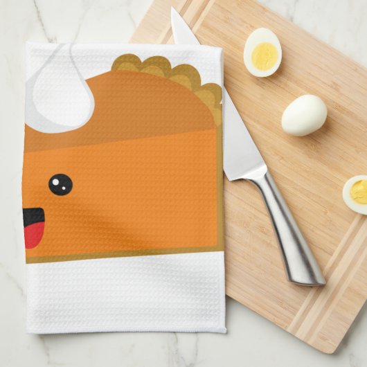 Cutie Pie Pumpkin Pie Theedoek (Quarter Fold)