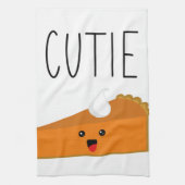 Cutie Pie Pumpkin Pie Theedoek (Verticaal)