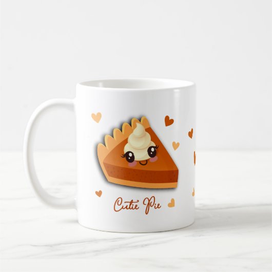 Cutie Pie Pumpkin Slice Koffiemok (Links)