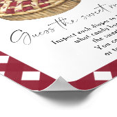 Cutie pie - raad de zoete puinhoop poster (Hoek)