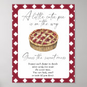 Cutie pie - raad de zoete puinhoop poster (Voorkant)