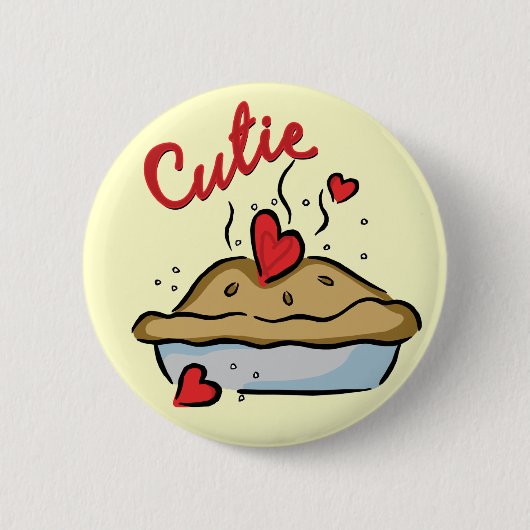 Cutie Pie Ronde Button 5,7 Cm (Voorkant)