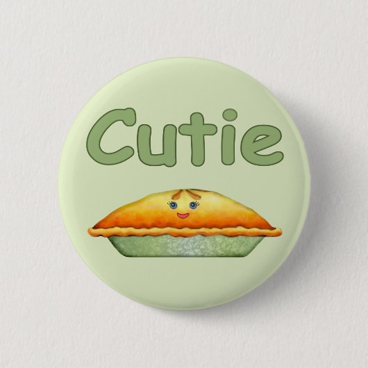 Cutie Pie Ronde Button 5,7 Cm (Voorkant)