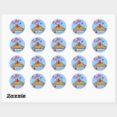 Cutie Pie Ronde Sticker (Vel)