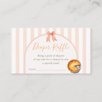 Cutie Pie Sinaasappel Gingham Baby shower Luier Ra