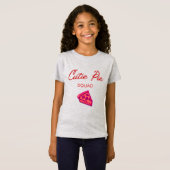 Cutie Pie Squad Meiden Valentijn T-shirt (Voorkant volledig)