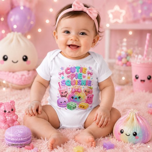 Cutie Pie Squishie Cute Dumpling Bubble Tea Romper
