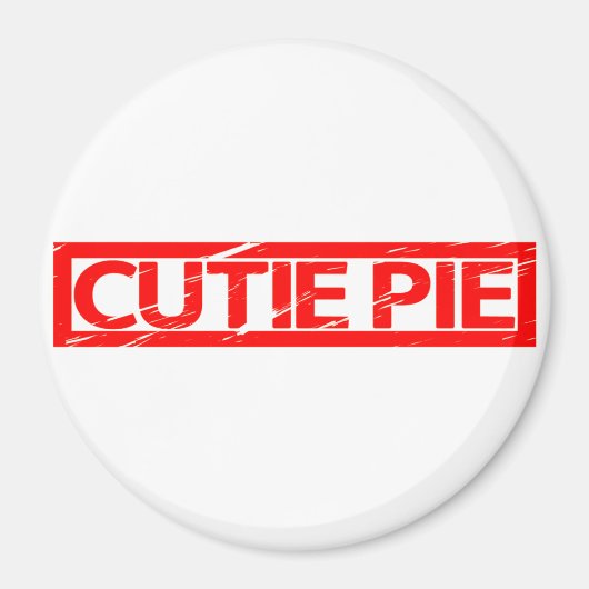 Cutie Pie Stamp Magneet (Voorkant)