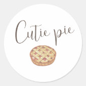 Cutie Pie Sticker (Voorkant)