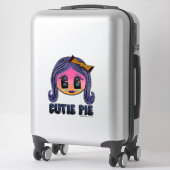 Cutie Pie Sticker (Koffer)