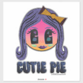 Cutie Pie Sticker (Vel)