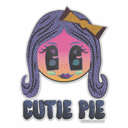 Cutie Pie Sticker (Voorkant)
