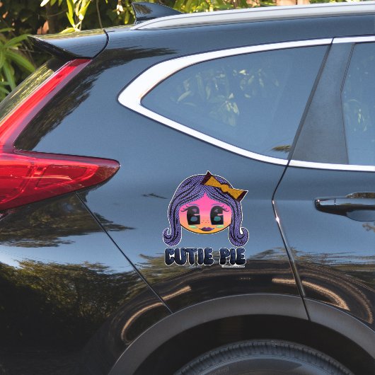 Cutie Pie Sticker (Auto Zijkant)