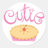 Cutie Pie Sticker (Voorkant)