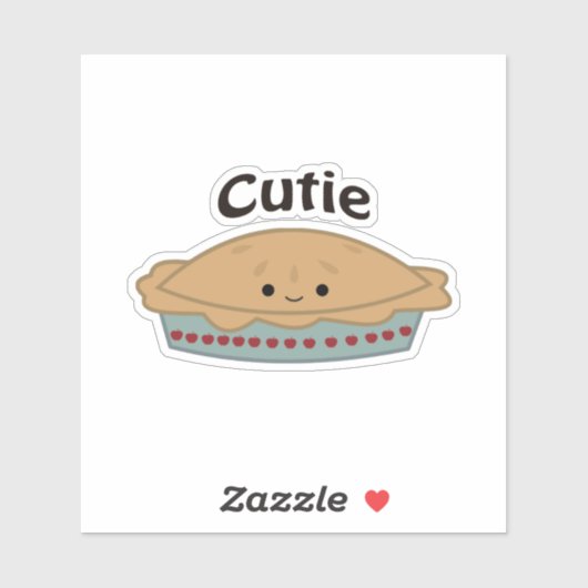 Cutie Pie Sticker (Vel)