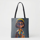 Cutie Pie Stylish Tote Bag  (Voorkant)
