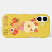 Cutie Pie telefoonhoesje - mosterd Case-Mate iPhone Case (Achterkant (horizontaal))