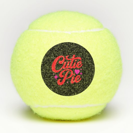 Cutie Pie Tennisballen (Voorkant)
