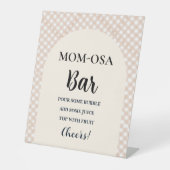 Cutie Pie Thanksgiving baby shower Favor teken Reclamebord Met Voetstuk (Voorkant)