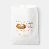 Cutie Pie Thanksgiving Baby shower Favoriete Tasse Bedankzakje (Voorkant)