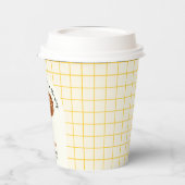 Cutie Pie Thanksgiving Herfst Baby shower Papieren Bekers (Links)