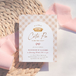 Cutie Pie Thanksgiving Herfst Budget Baby shower