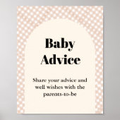 Cutie Pie Thanksgivingbaby Advies baby shower teke Poster (Voorkant)