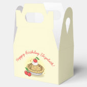 Cutie Pie Verjaardagsfeest Kinder Cherry Bedankdoosjes (Geopend)