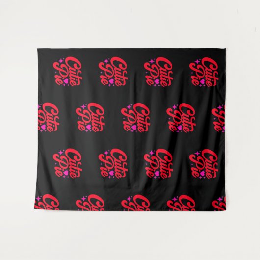 Cutie Pie Wandkleed (Voorkant (horizontaal))