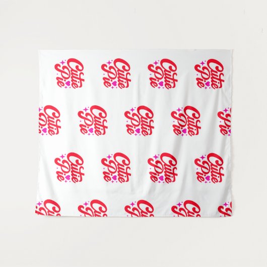 Cutie Pie Wandkleed (Voorkant (horizontaal))