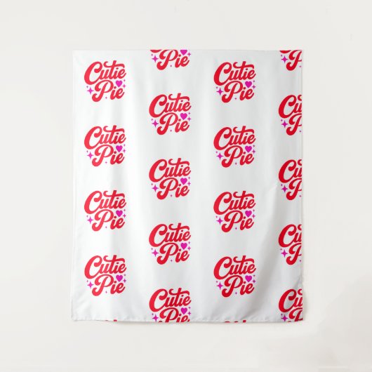 Cutie Pie Wandkleed (Voorkant)