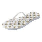 Cutie Pie Waterverf Slotpatroon Teenslippers (Schuin)