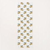Cutie Pie Waterverf Slotpatroon Yogamat (Voorkant)