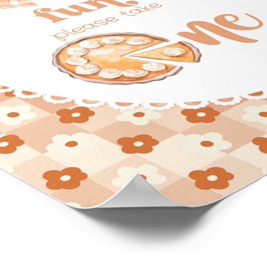 Cutie Pie We hopen dat je leuke gunsten hebt gehad Poster (Hoek)