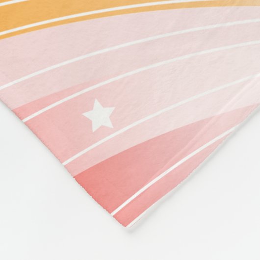 Cutie Pink Kitten Cartoon Fleece Deken (Hoek)