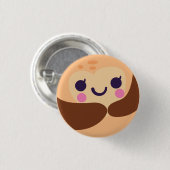 Cutie Pluto Ronde Button 3,2 Cm (Voorkant /achterkant)