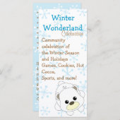 Cutie Polar Beer Programmakaart (Voorkant / Achterkant)