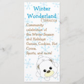 Cutie Polar Beer Programmakaart (Voorkant)