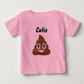 Cutie Poo Emoji T-shirt (Voorkant)