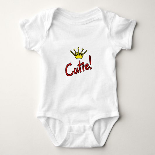 Cutie! - Princess Crown Romper (Voorkant)