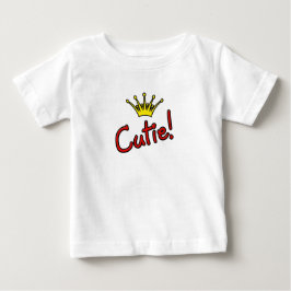 Cutie! - Princess Crown T-shirt