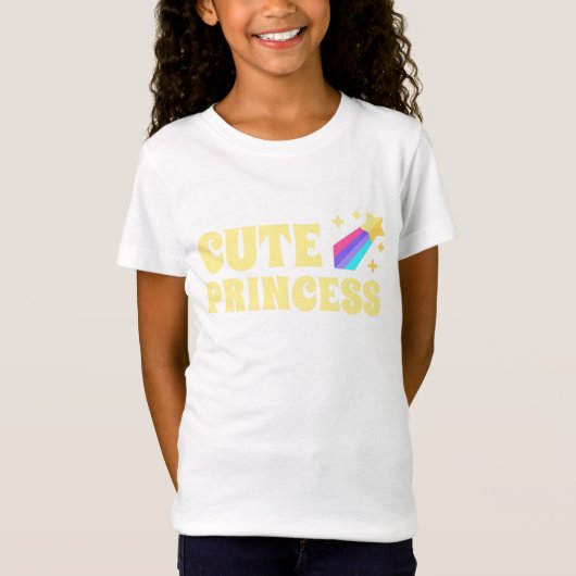 Cutie Princess T-shirt – Schattige Royal Style (Voorkant)