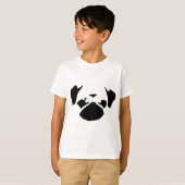Cutie Pug T-shirt (Voorkant volledig)