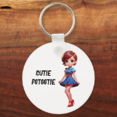 cutie putotie sleutelhanger (Achterkant)