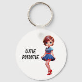 cutie putotie sleutelhanger (Achterkant)