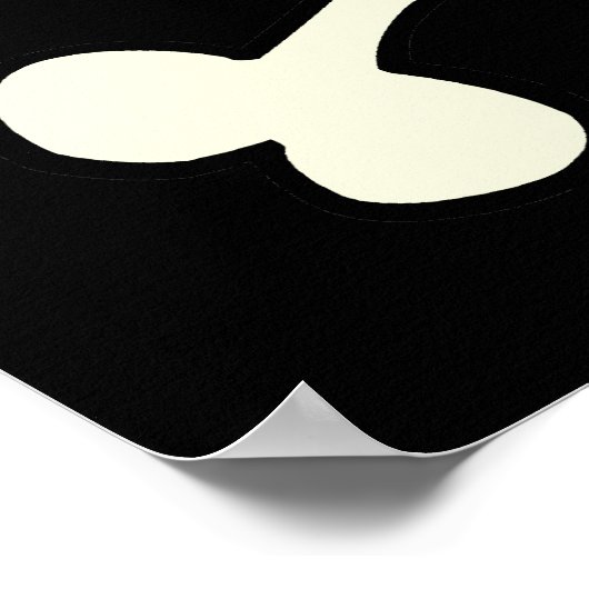 Cutie-schedel Poster (Hoek)