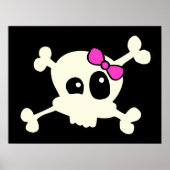 Cutie-schedel Poster (Voorkant)