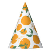 Cutie Sinaasappel Clementine Tangerine Mandarijn F Feesthoedjes (Voorkant)