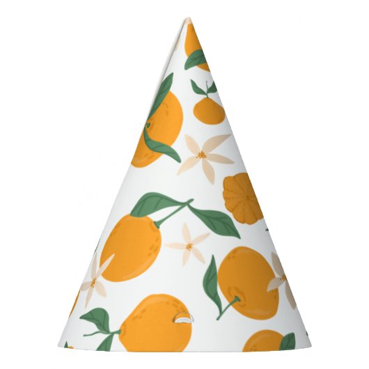 Cutie Sinaasappel Clementine Tangerine Mandarijn F Feesthoedjes (Links)