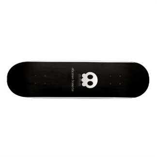Cutie Skull Black Skateboard